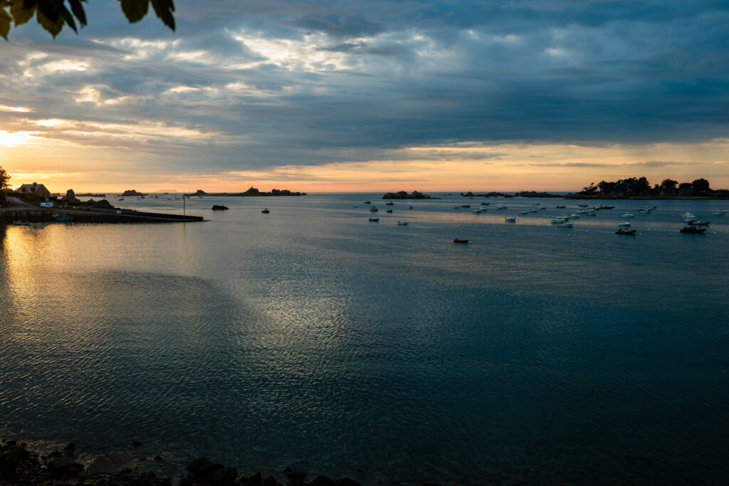 Abendstimmung in der Bretagne