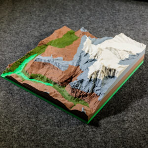 Jungfrau Massiv als 3D Druck von Studio Mayer