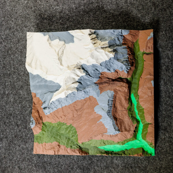 Jungfrau 20×20 5 Farben 5